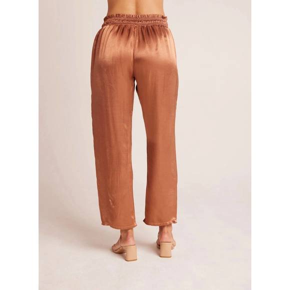 NEW BELLA DAHL smocked waist trousers pants in curacao coconut - Picture 2 of 3